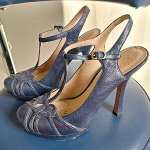 Joan & David Dareith T-Strap Platform Heel